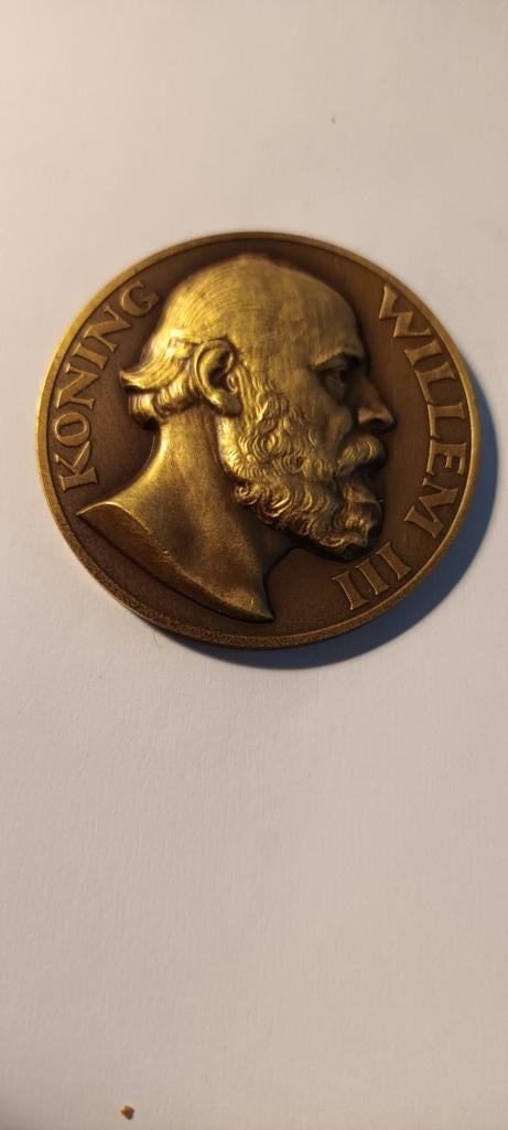 Koning Willem III Herdenkingsmunt 1817-1890, Postzegels en Munten, Munten | Nederland, Ophalen of Verzenden, Koning Willem III