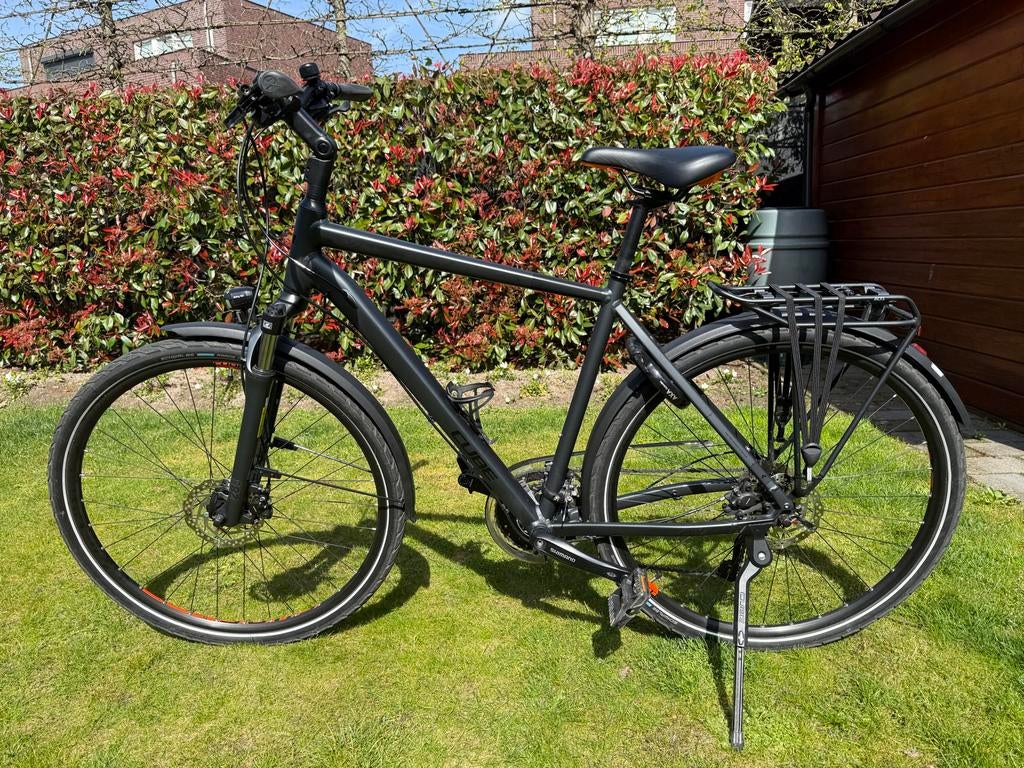 Cube Touring EXC Iridium/orange 2022 maat 54 nieuwstaat, 28 inch, Vering, Zo goed als nieuw, Meer dan 20 versnellingen