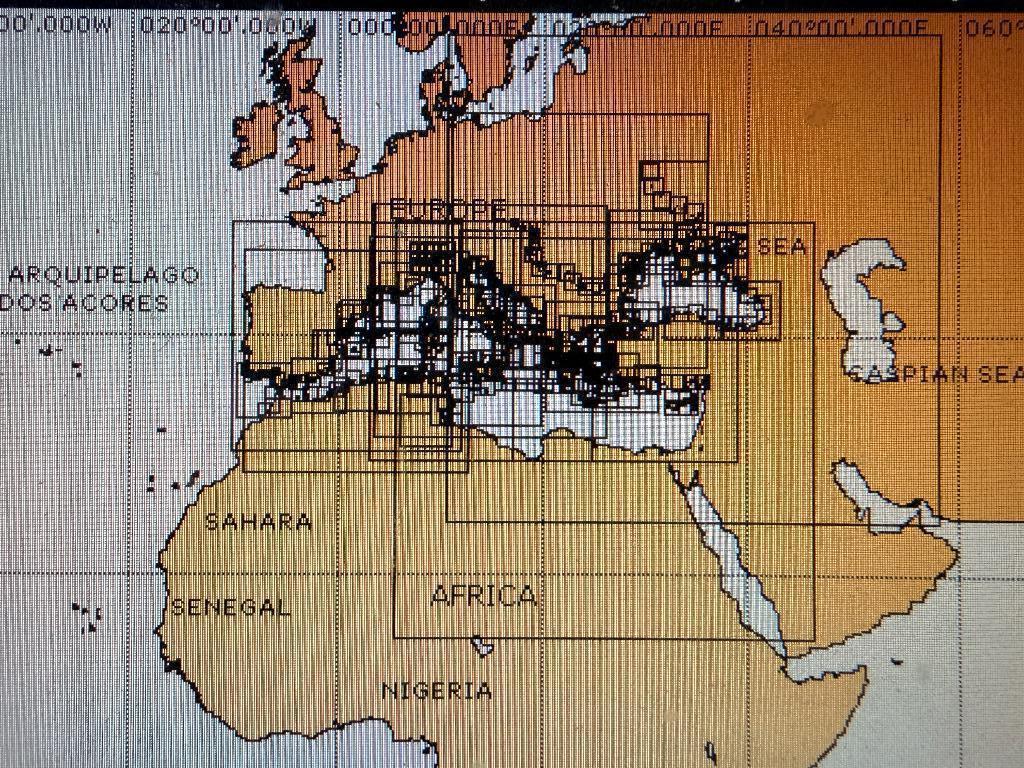 Navionics 43XG mediterrane en Zearte Zee CF navigatie kaart, Ophalen, Zo goed als nieuw, Kaartplotter of Fish Finder