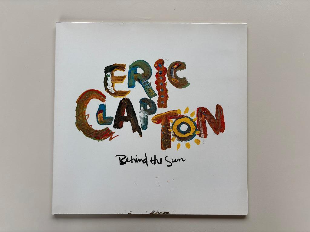 Eric Clapton Behind The Sun LP Duck Records 1985, Gebruikt, 1980 tot heden, Ophalen of Verzenden, 12 inch