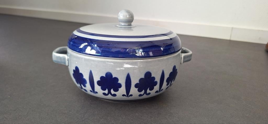 Boch Belgium decor Baltic Dekschaal Terrine, Ophalen of Verzenden