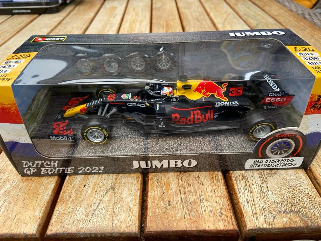 Bburago Red Bull Racing F1 auto 1:24 Dutch GP Editie, Hobby en Vrije tijd, Modelauto's | 1:24, Ophalen of Verzenden, Nieuw, Auto