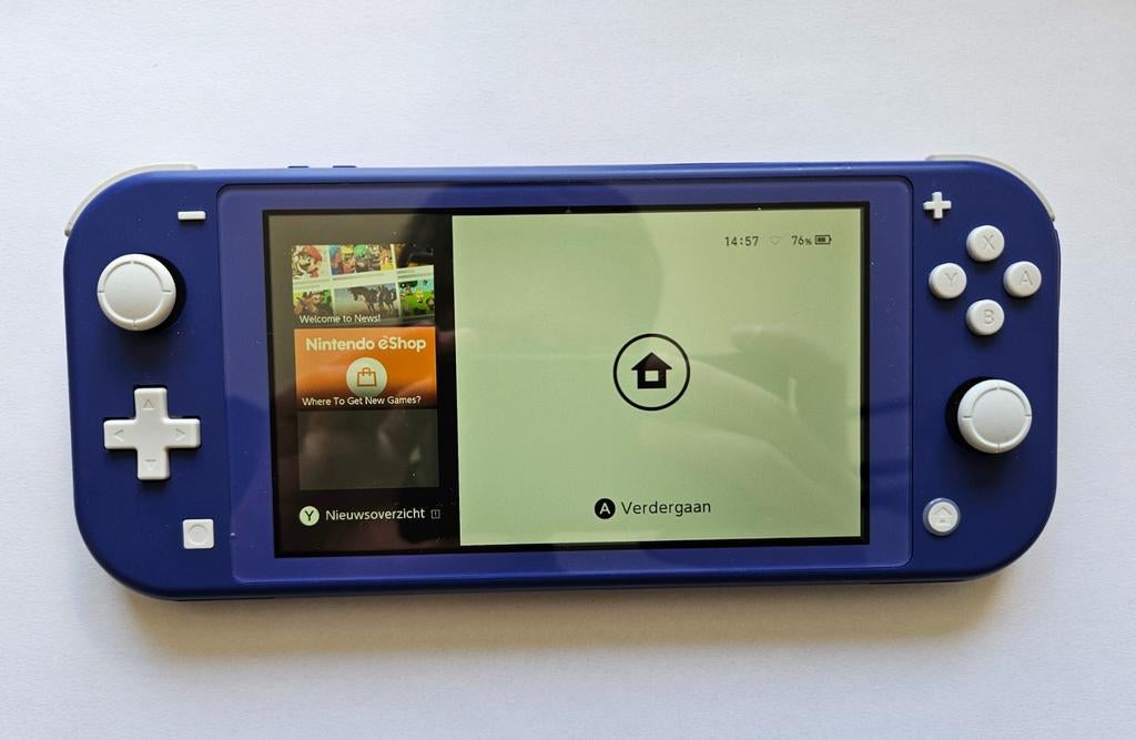 Nintendo switch lite in nette staat, Overige kleuren, N.v.t., N.v.t., Refurbished