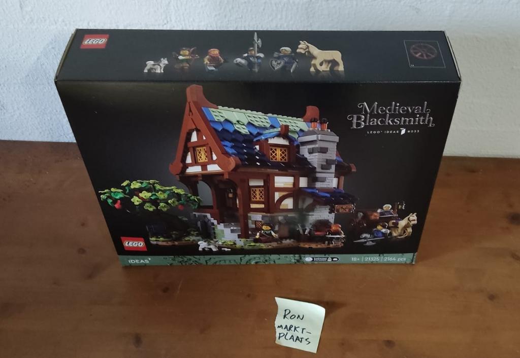 LEGO Ideas 21325 Medieval Blacksmith, Ophalen of Verzenden, Nieuw, Complete set, Lego