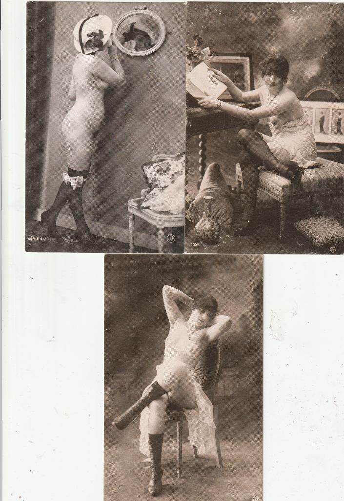 Naakt, Borsten, Verzenden, Voor 1940