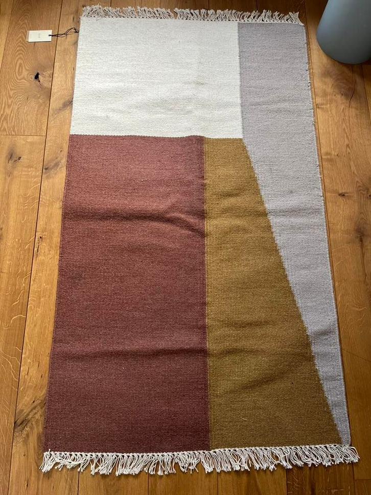 Vloerkleed Firm Living 140x80cm in goede staat, Caravans en Kamperen, Windschermen, Ophalen, Zo goed als nieuw