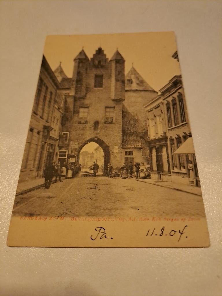 Bergen op Zoom, gevangenepoort, Ophalen of Verzenden, Voor 1920, Noord-Brabant