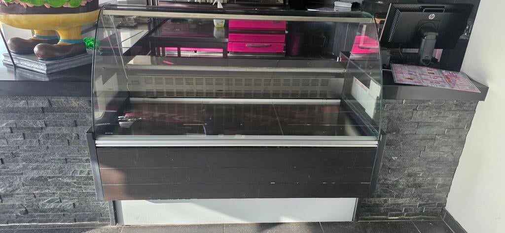 Gekoelde Vitrine Technodom - Ideaal voor Horeca, Ophalen of Verzenden, Gebruikt, Koelen en Vriezen