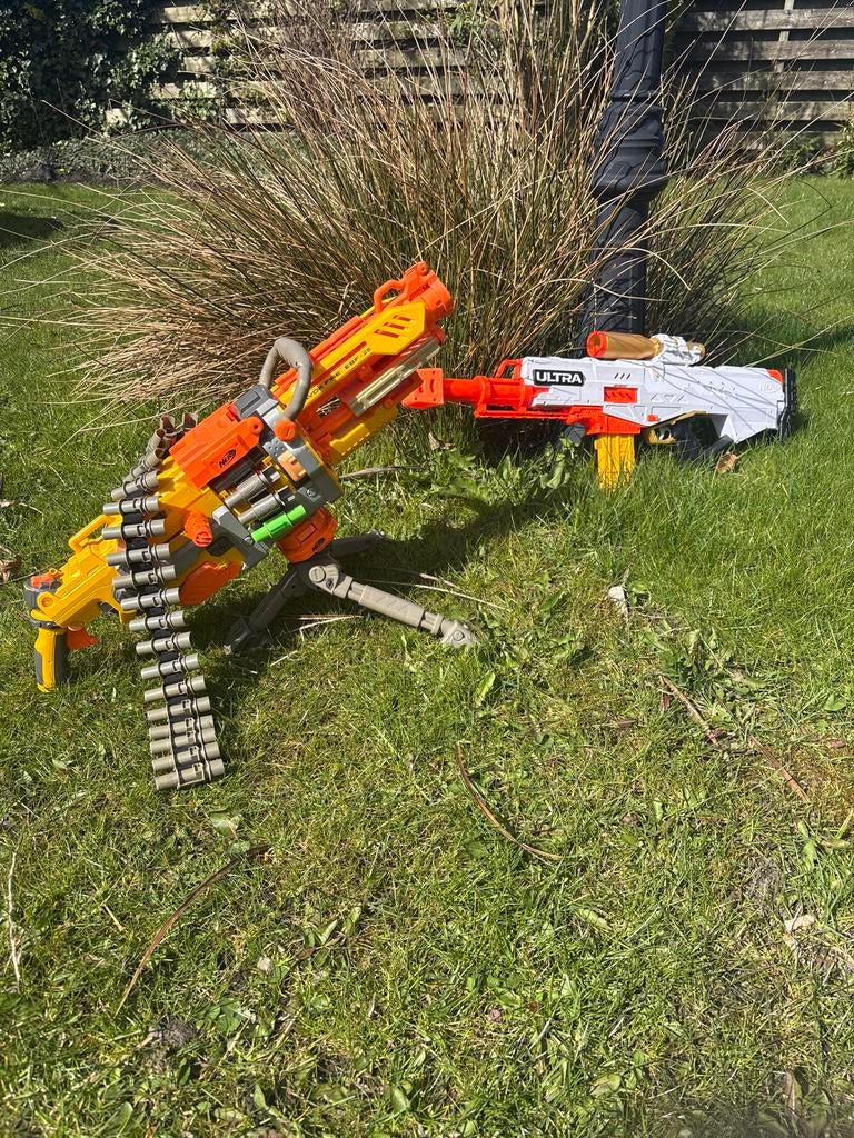 Nerf guns snipper en blaster, Ophalen of Verzenden, Gebruikt, Jongen of Meisje