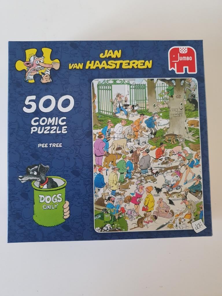 Jan van Haasteren puzzel 500 stukjes, Ophalen, 500 t/m 1500 stukjes, Zo goed als nieuw