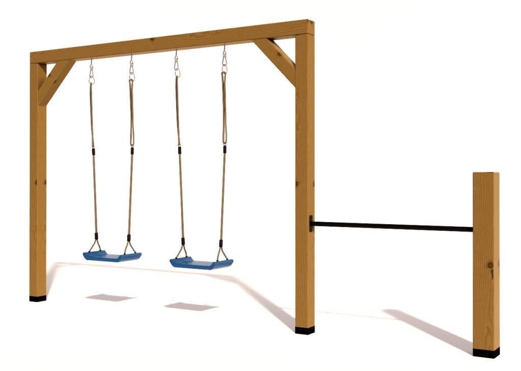 Houten Douglas schommel BK Jip met duikelrek - Toestel  559, Ophalen of Verzenden, Nieuw, Schommel