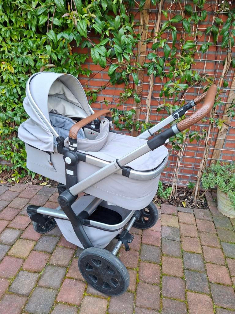 Joolz Day 3 Earth Elephant Grey kinderwagen (grijsgroen), Ophalen, Gebruikt, Overige merken, Verstelbare duwstang