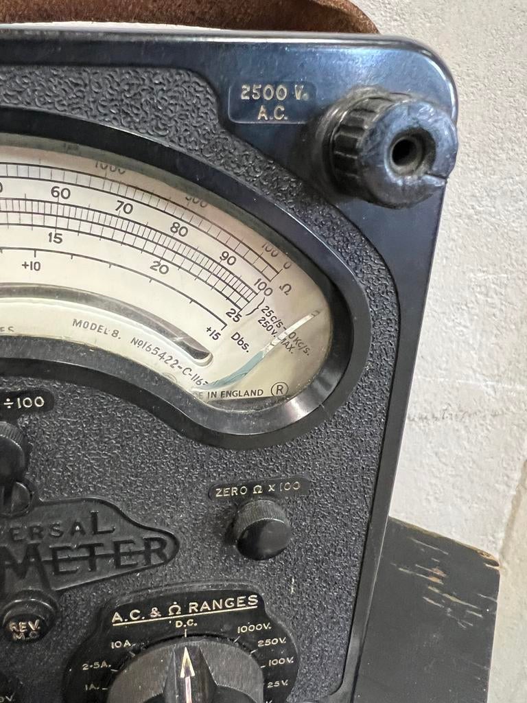 Oude voltmeter, Ophalen of Verzenden