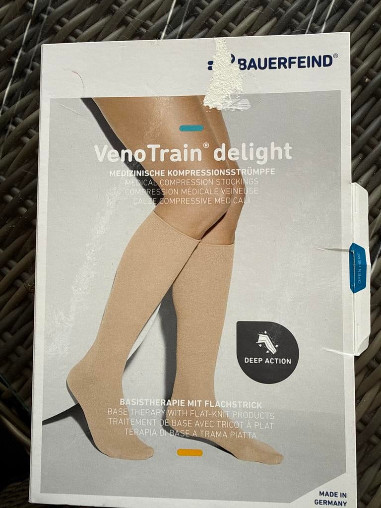 Bauerfeind VenoTrain delight compressiekousen, Ophalen of Verzenden, Nieuw