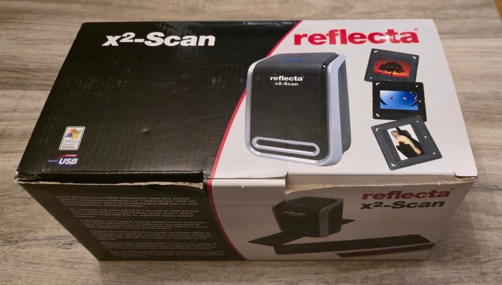 New doos Reflecta x2-Scan Digital Fotoscanner -35mm Dia Nega, Ophalen of Verzenden, Nieuw