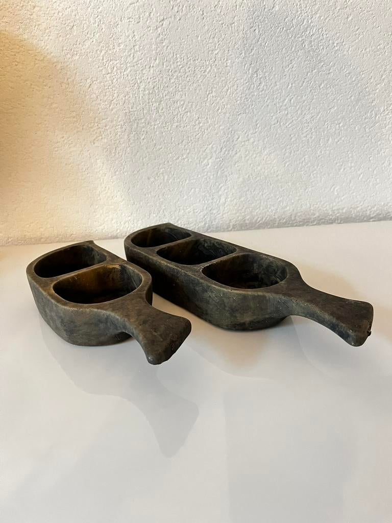 Brynxz Borrel bakjes aardewerk set van 2 stuks voor €12,50, Ophalen