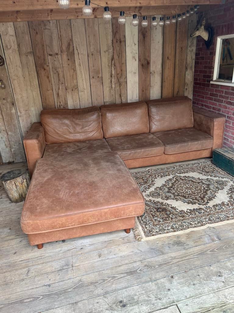 Hoekbank, Ophalen, Overige materialen, 250 tot 300 cm, Gebruikt