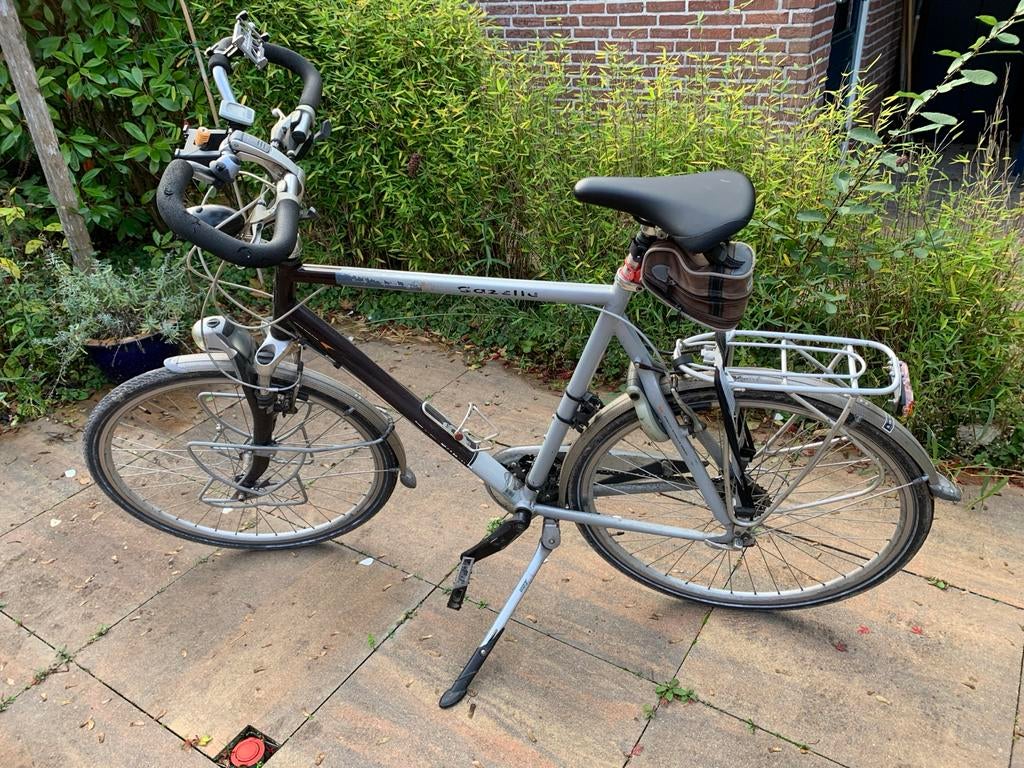Gazelle fiets met 27 versnellingen en bergverzet, Ophalen, Gebruikt, Versnellingen, 65 cm of meer