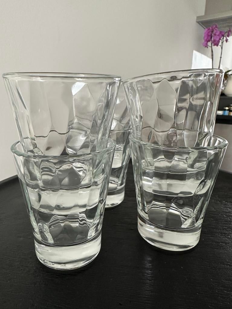 Bormioli Rocco Diamond shotglazen, Ophalen, Glas of Glazen, Effen, Glas