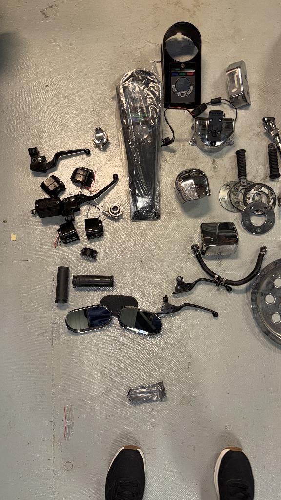 harley Fatboy en sportster onderdelen, Motoren, Motoren | Harley-Davidson, Particulier, Chopper, Ophalen of Verzenden