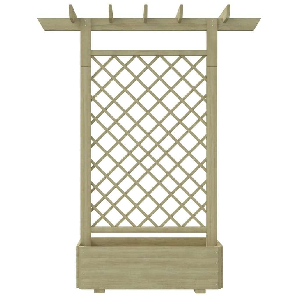 Tuinpergola pergola plantenbak 162x56x204 cm GRATIS BEZORGD!, Verzenden, Nieuw, Nvt, Nvt