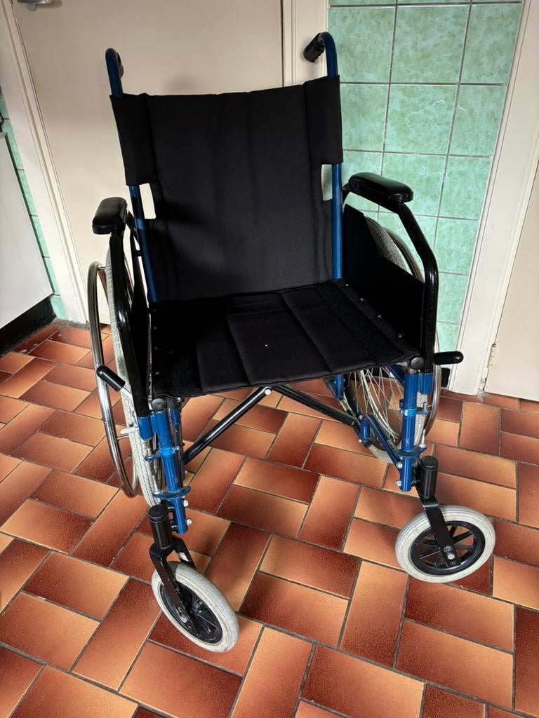 Rolstoel, Ophalen, Inklapbaar, Zo goed als nieuw, Duwrolstoel