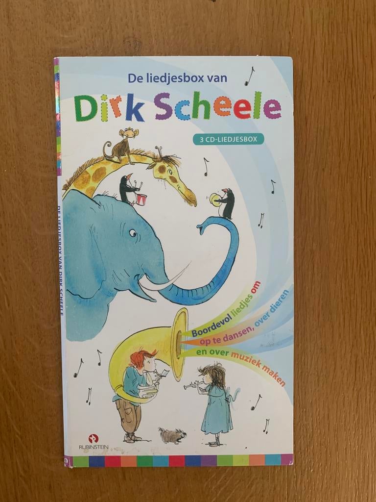 Liedjes box ( 3 CD’s) Dirk Scheele, Ophalen, Zo goed als nieuw