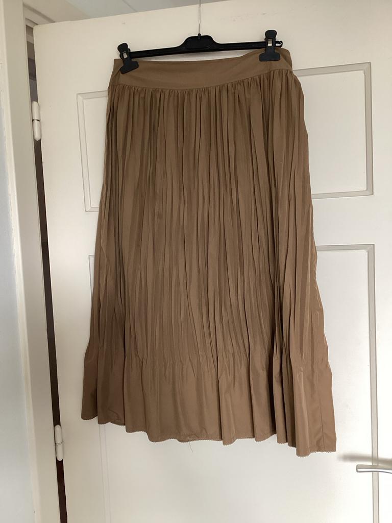 Marccain rok maat 4 (taille 41cm, lengte 81cm), Maat 38/40 (M), Bruin, Ophalen of Verzenden, Zo goed als nieuw