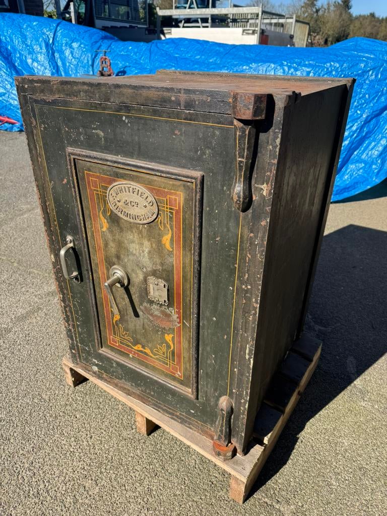 Antieke Whitfield & Co Kluis, Ophalen