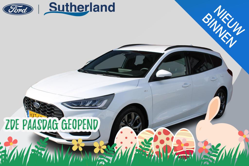 Ford Focus Wagon 1.0 EcoBoost Hybrid ST Line | AGR-stoelen |, Stof, Gebruikt, 1404 kg, Adaptive Cruise Control