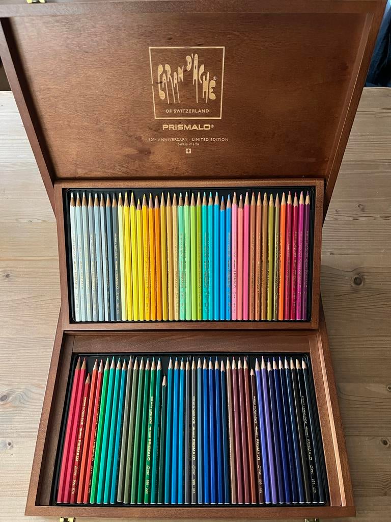 Caran D'ache Prismalo Aquarel potloden, Ophalen of Verzenden, Zo goed als nieuw, Potlood of Stift