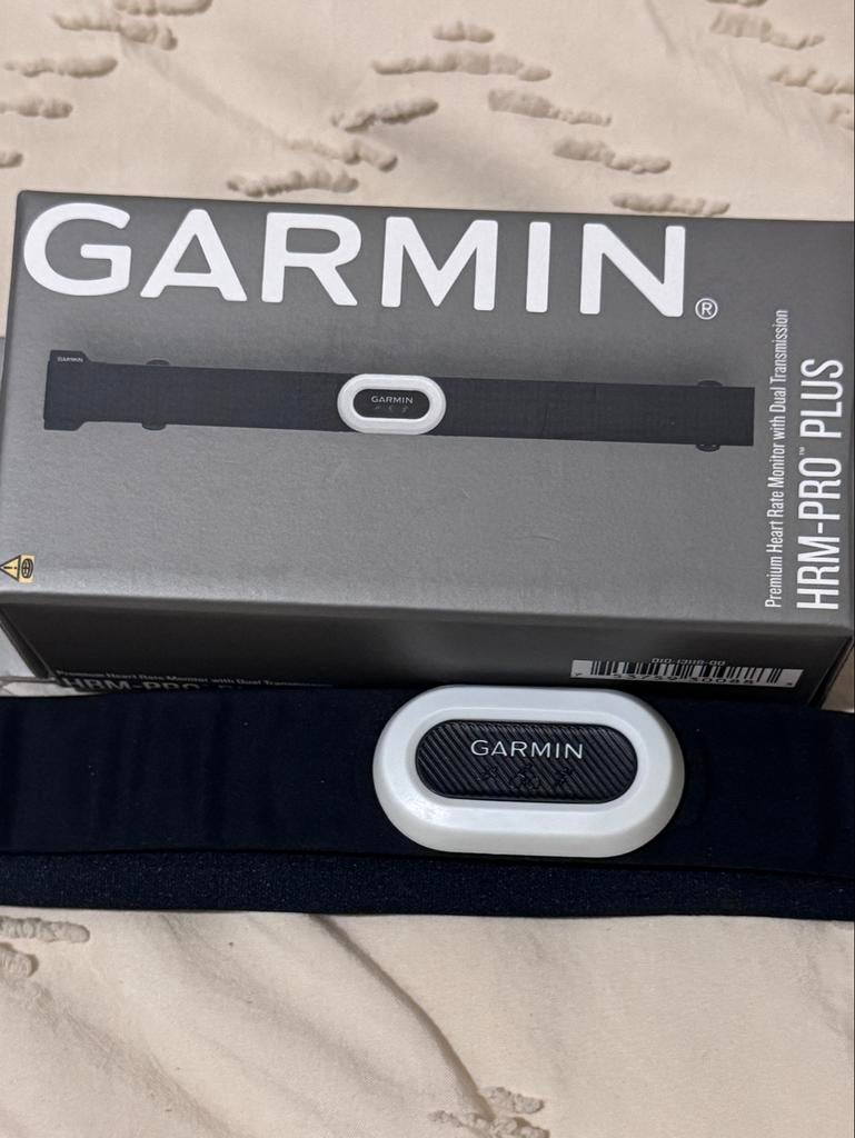 Garmin HRM-Pro Plus hartslagmeter, Ophalen of Verzenden, Zo goed als nieuw, Garmin, Met borstriem