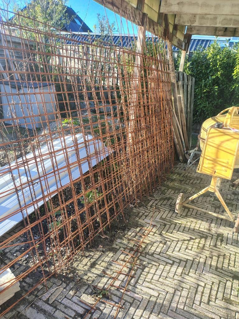 Betonmatten, Doe-het-zelf en Verbouw, Metalen, Ophalen