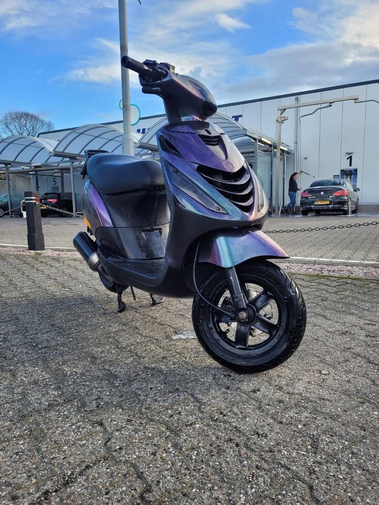 Zip 80 cc full malossi, Fietsen en Brommers, Scooters | Piaggio, Ophalen, Zo goed als nieuw, Benzine, Zip