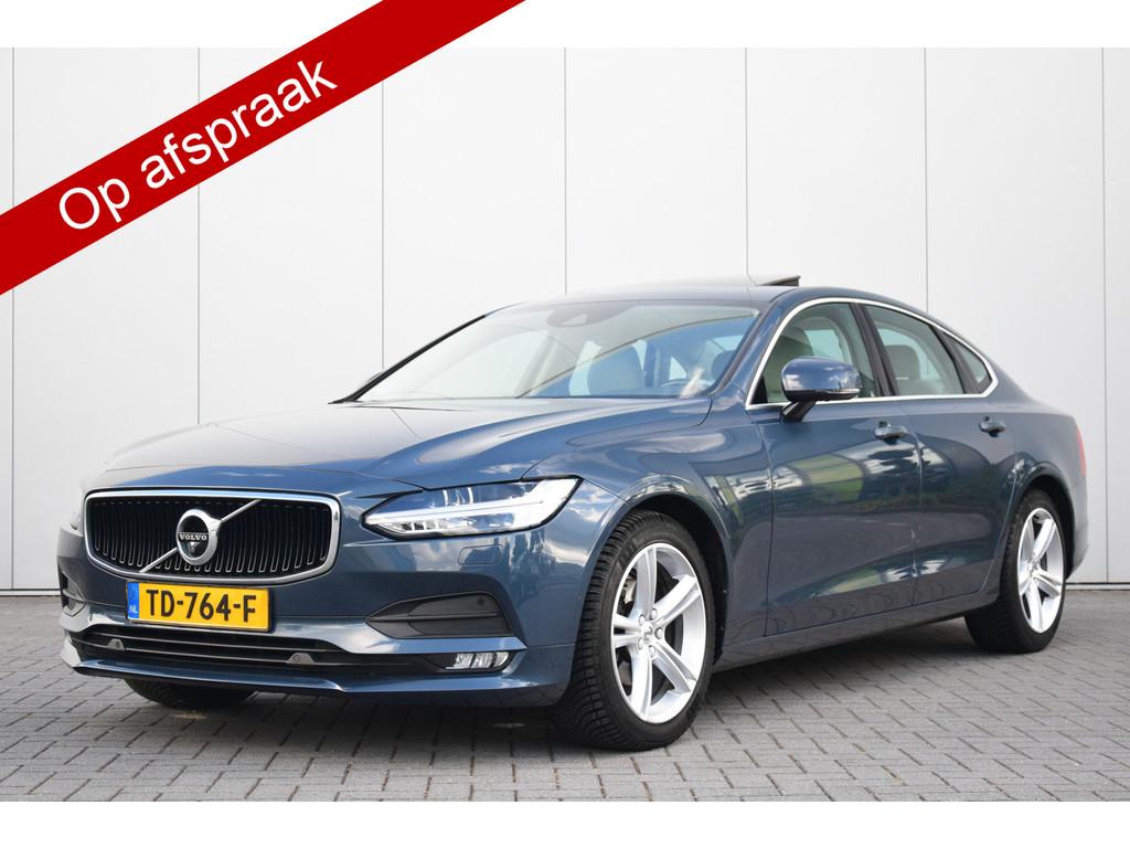 Volvo S90 2.0 D4 Momentum Leer/Verwarmd Schuifdak HU Digi/Co, Adaptive Cruise Control, Euro 6, 1969 cc, Blauw
