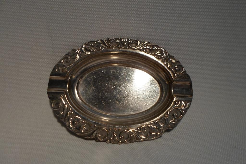 Asbakje Zilver Verzilverd, Antiek en Kunst, Ophalen of Verzenden