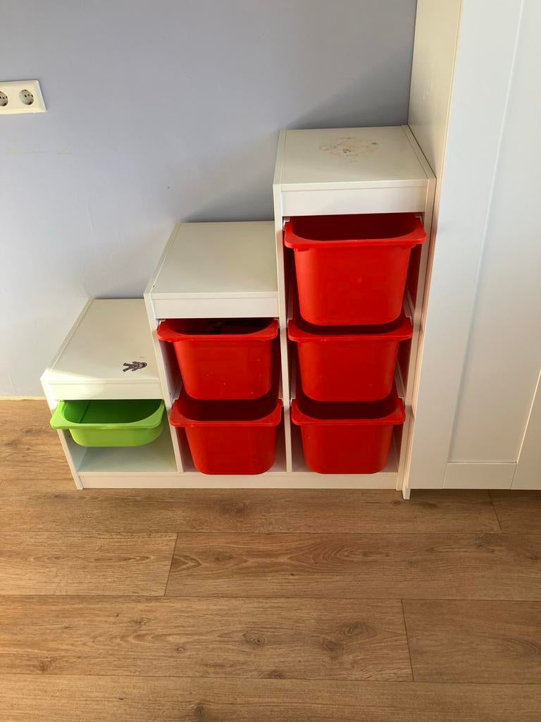 IKEA TROFAST Opbergmeubel met bakken voor speelgoed, Kinderen en Baby's, Kinderkamer | Overige Meubels, Gebruikt, Kast, Ophalen