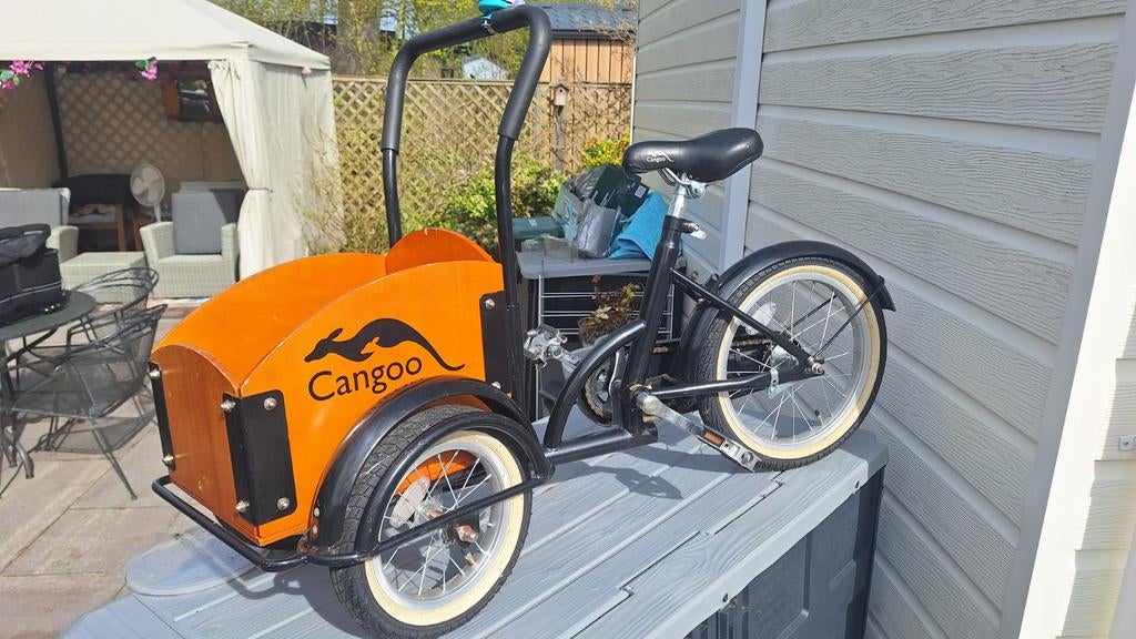 Popal Cangoo Kinderbakfiets - Compact en Handig, Ophalen, Gebruikt, 2 kinderen, Overige merken