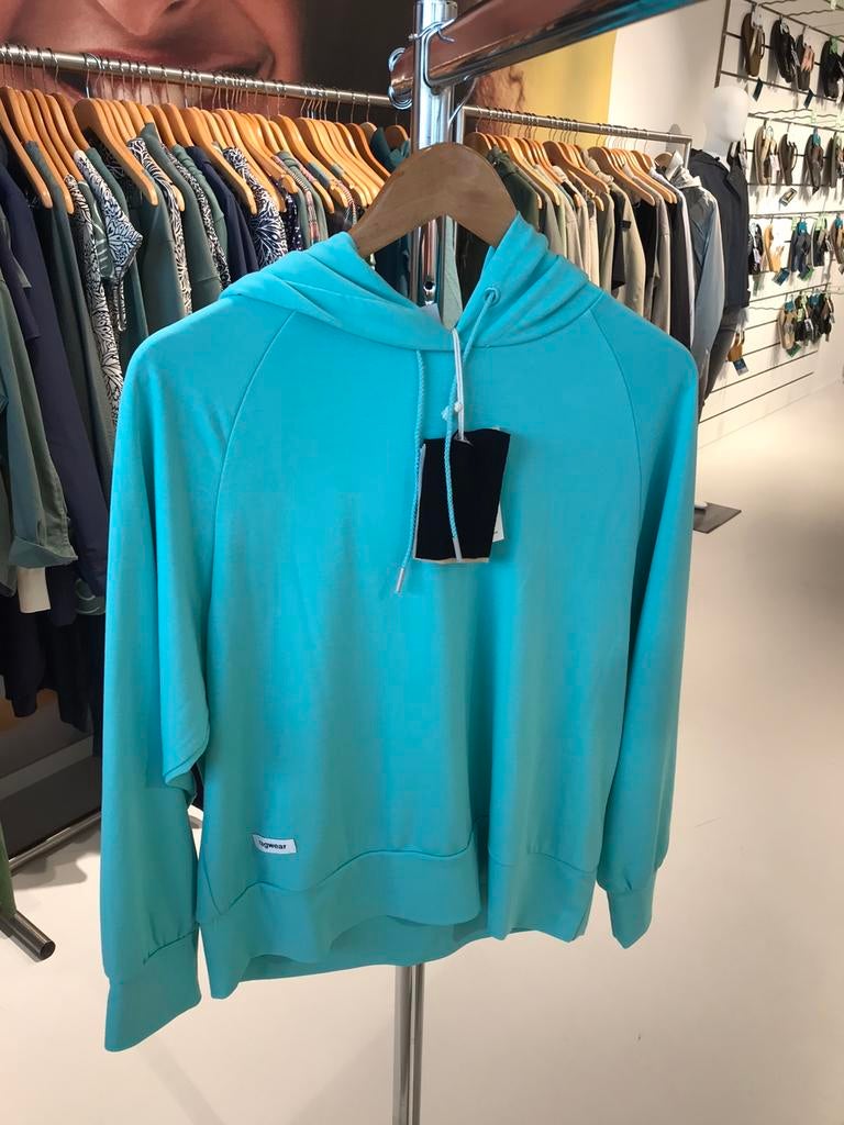 Nieuw! Ragwear sweater trui zeegroen capuchon TONNA, Ragwear, Blauw, Nieuw, Ophalen of Verzenden