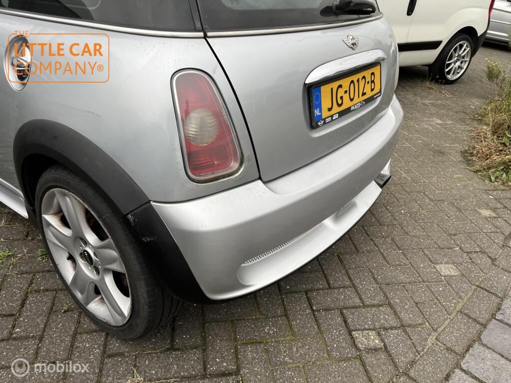 Achterbumper origineel Mini R50 ('01-'06)  AERO pakket Mini, Gebruikt, Achterbumper Mini Cooper Aero Pakket R50, Ophalen of Verzenden