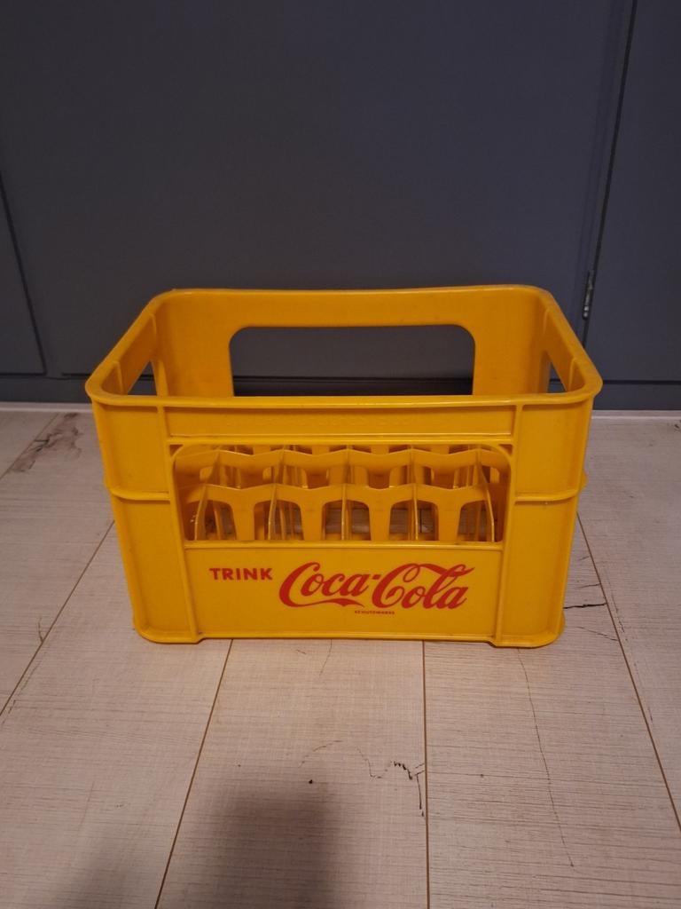 Vintage krat coca cola, Ophalen of Verzenden, Gebruikt, Gebruiksvoorwerp