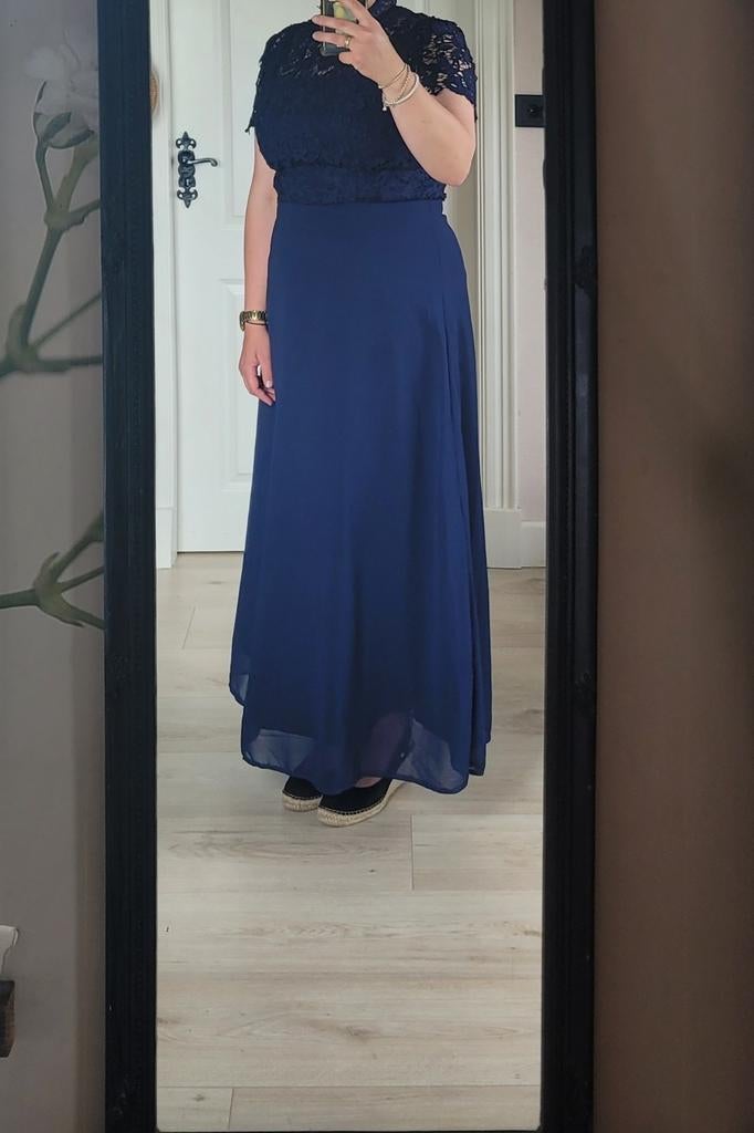 Prachtige lange jurk chichi chi chi london dress 42 44 l 16, Maat 42/44 (L), Zo goed als nieuw, Chichi, Galajurk