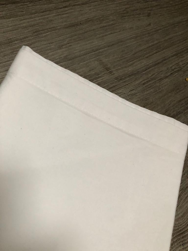 Zgan ledikantlaken cottonbaby wit, Jongetje of Meisje, Wit, Overige typen, Ophalen of Verzenden