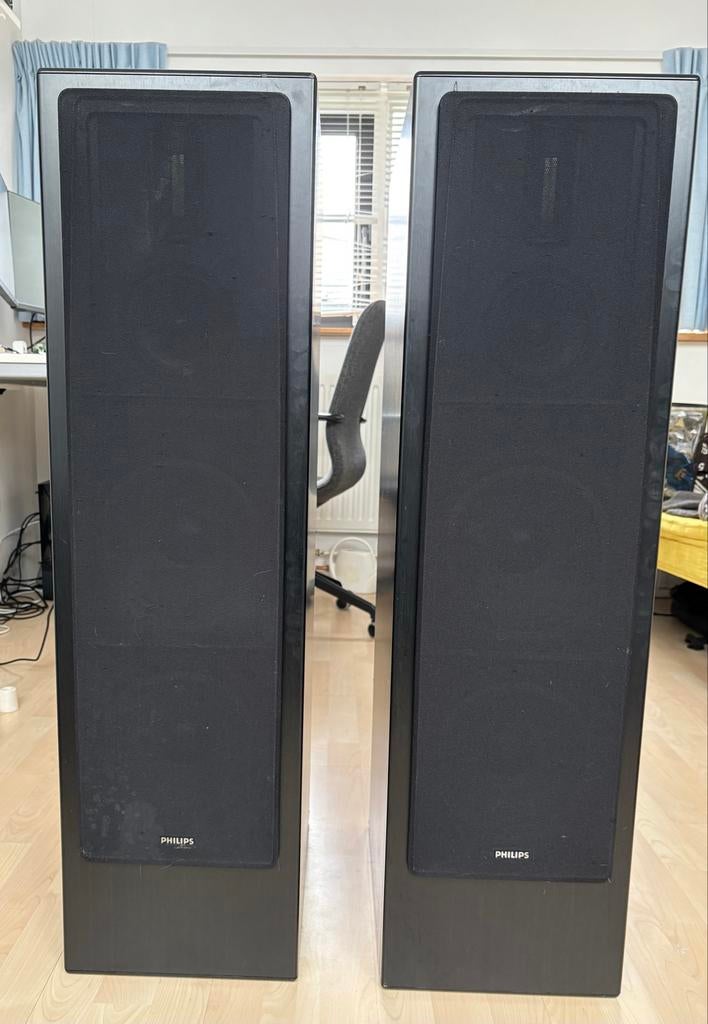 Philips FB860 Vloerstaande Luidsprekers - Absolute Kwaliteit, Ophalen, Philips, Gebruikt, 120 watt of meer