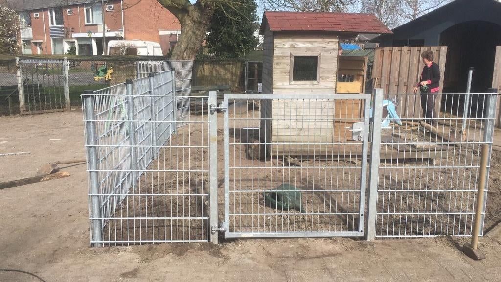 PRO Enkele poorten NIEUW 120 cm Hoog COMPLEET, Ophalen, 100 tot 150 cm, 100 tot 150 cm, Nieuw