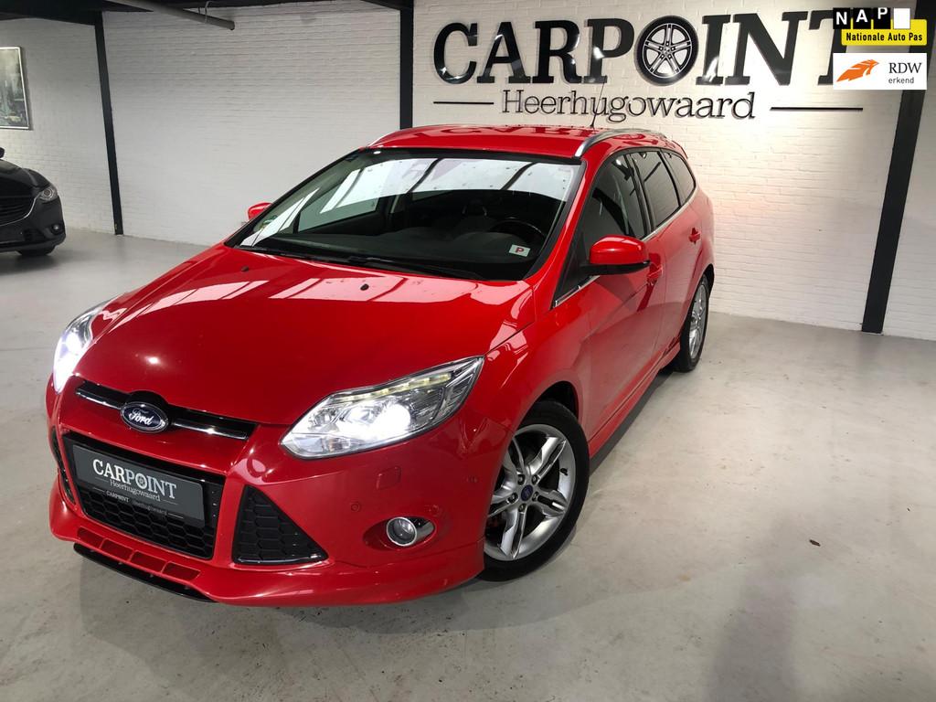 Ford Focus Wagon 1.0 EcoBoost Titanium ST Line 2014 125PK Cr, 125 pk, Gebruikt, Origineel Nederlands, Handgeschakeld
