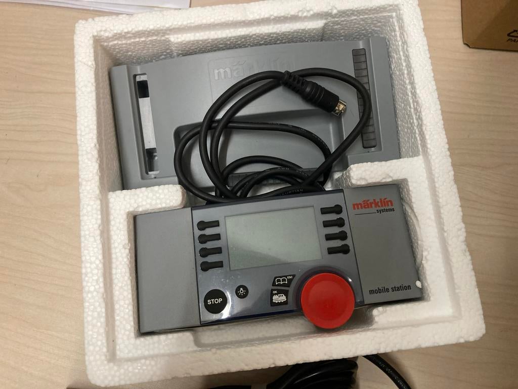 Märklin Mobile Station & Trafo 60 VA, Hobby en Vrije tijd, Gebruikt, Ophalen of Verzenden, Märklin, Transformator of Voeding