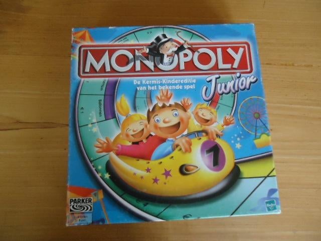 Monopoly Junior, Hobby en Vrije tijd, Een of twee spelers, Ophalen of Verzenden, Gebruikt