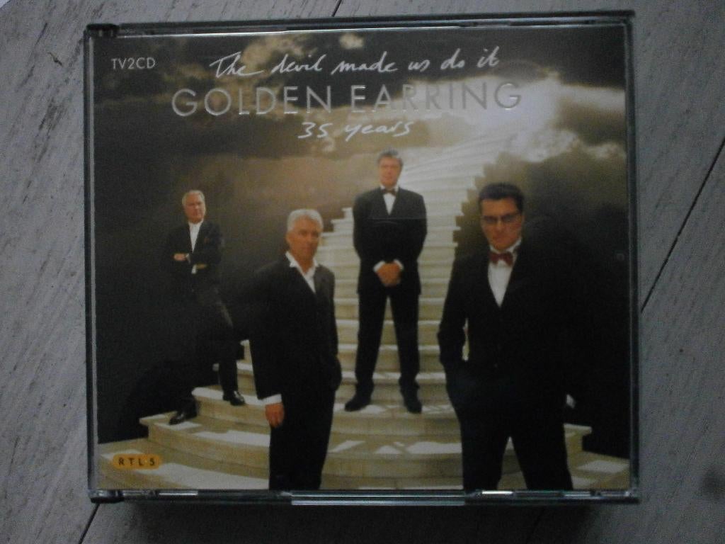 golden earring 2 cd the devil made us do it, Ophalen of Verzenden, Zo goed als nieuw, Poprock