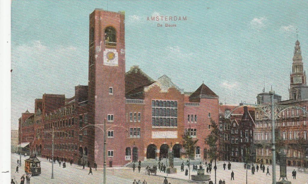 amsterdam- de beurs, Ophalen of Verzenden, Voor 1920, Noord-Holland